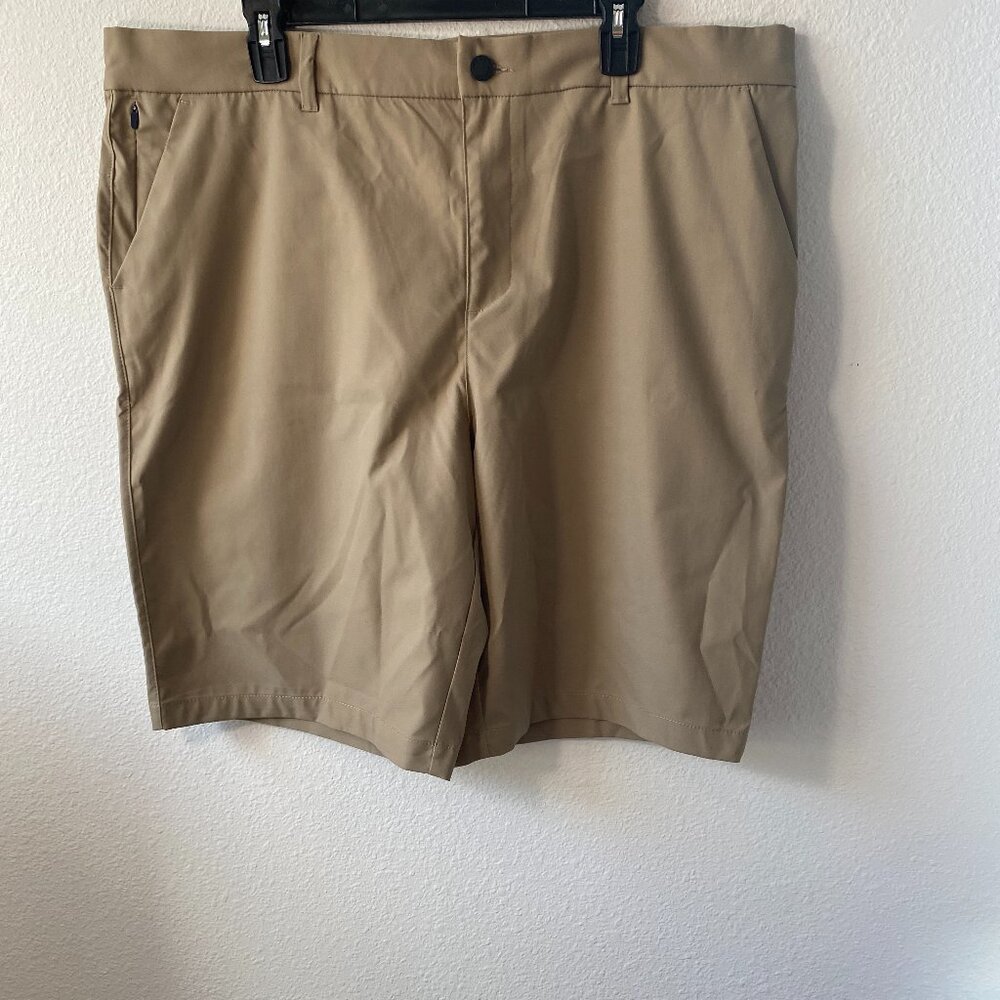 32 Degrees Men's Twill Tech Performance Stretch Soft Touch Khakis Short Size 40